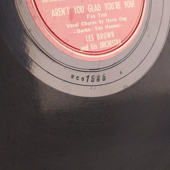 Les Brown - Last Time I Saw You / Aren't You Glad 1945 10" 78 rpm Record 36875 - Picture 12 of 16